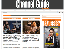 Tablet Screenshot of channelguidemag.com